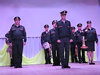 Военный оркестр - дирижер А.Е. Артюшин