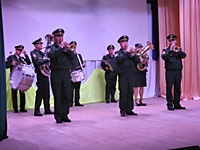 Выступление военного оркестра
